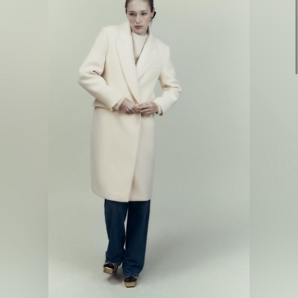 Zara premium wool coat Brand new with tags - Picture 5 of 16